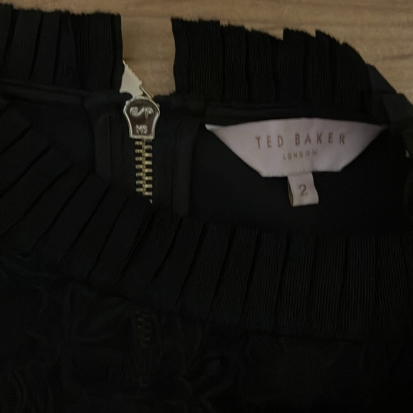 Ted Baker Mock Neck Mini Dress - Picture 8 of 12